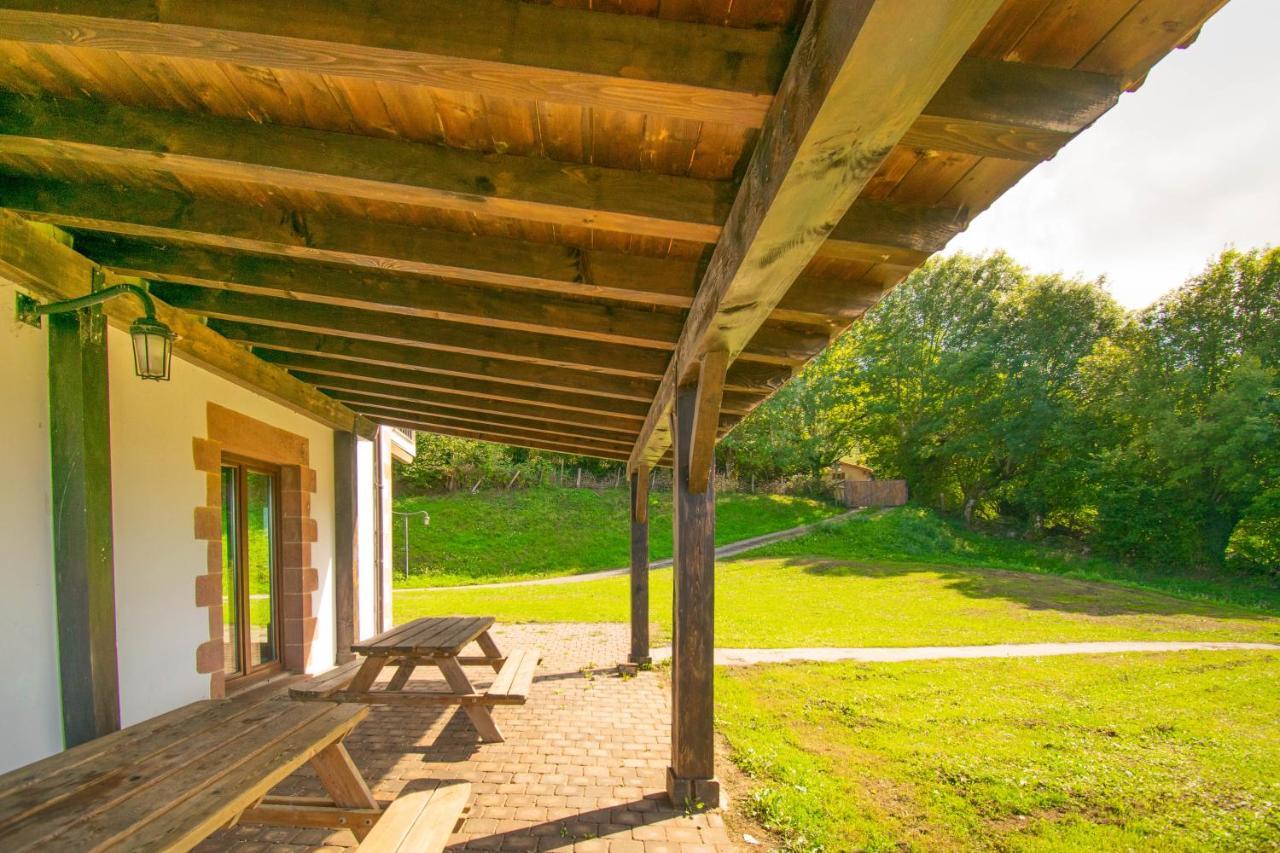 Behin Batean, espectacular casa rural en pleno corazón del valle Baztán Ziga Exterior foto